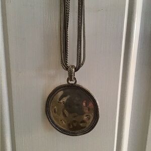 Cato Silver Pendant Necklace